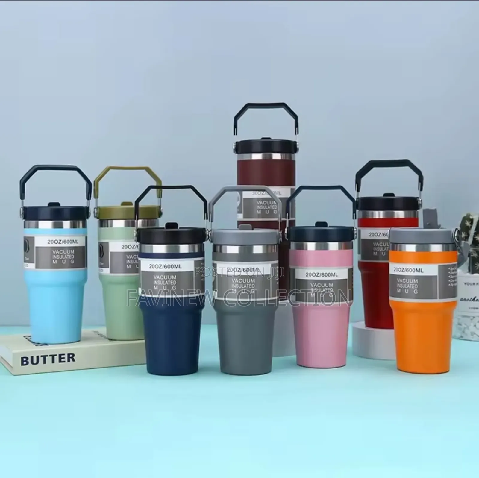 890ml Thermal Coffee Cup/Thermos /Water Bottle/Themal Mug With Handle