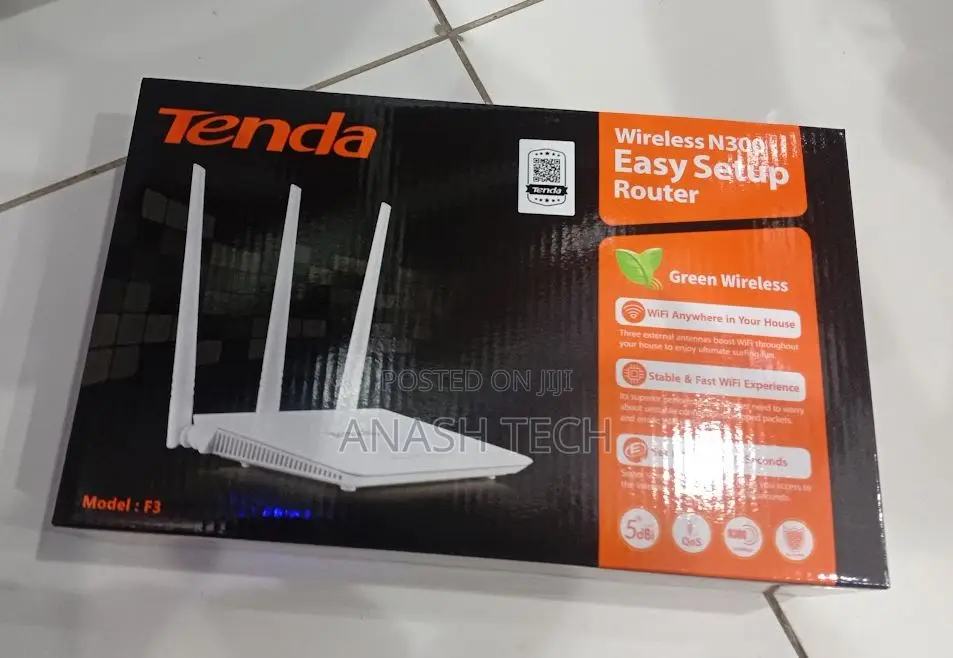 Tenda F3 N300 300mbps Wireless Router#