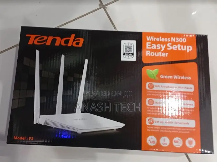 Advanced Tenda F3 Router(Wireless F3)