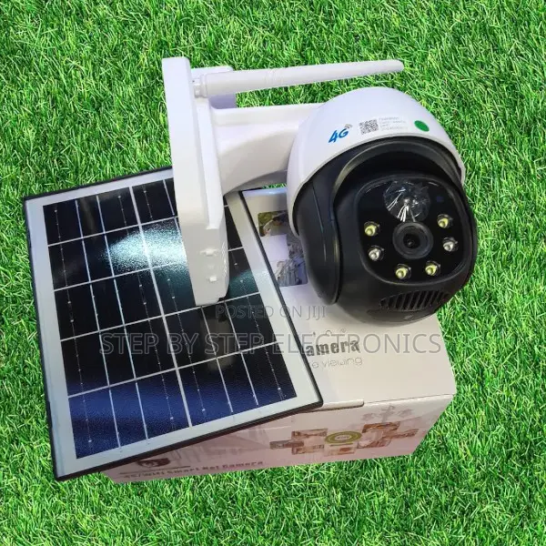 Cloud Storage Support 4g Simcard Outdoor PTZ Rotating Solar Camera