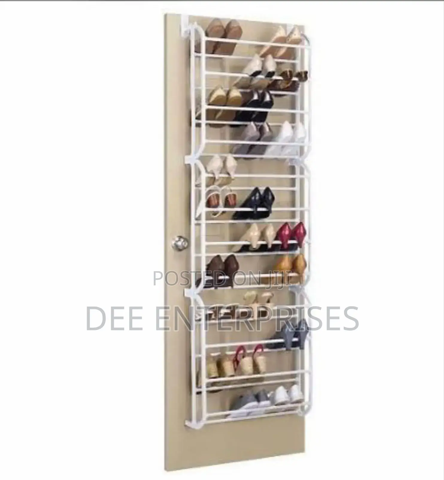 36 Pairs Behind the Door Shoe Rack