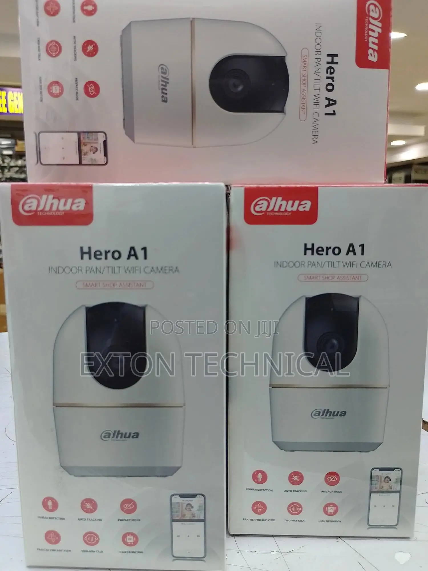 3mp Indoor Pan/Tilt Dahua Hero A1 Wifi Camera