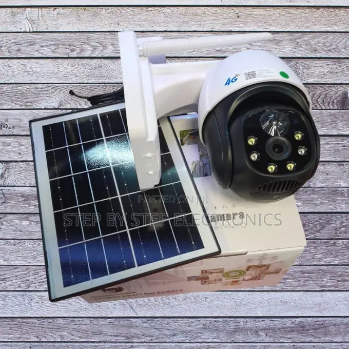 4g Simcard Outdoor Security PTZ Solar Camera With Real Time Alerts