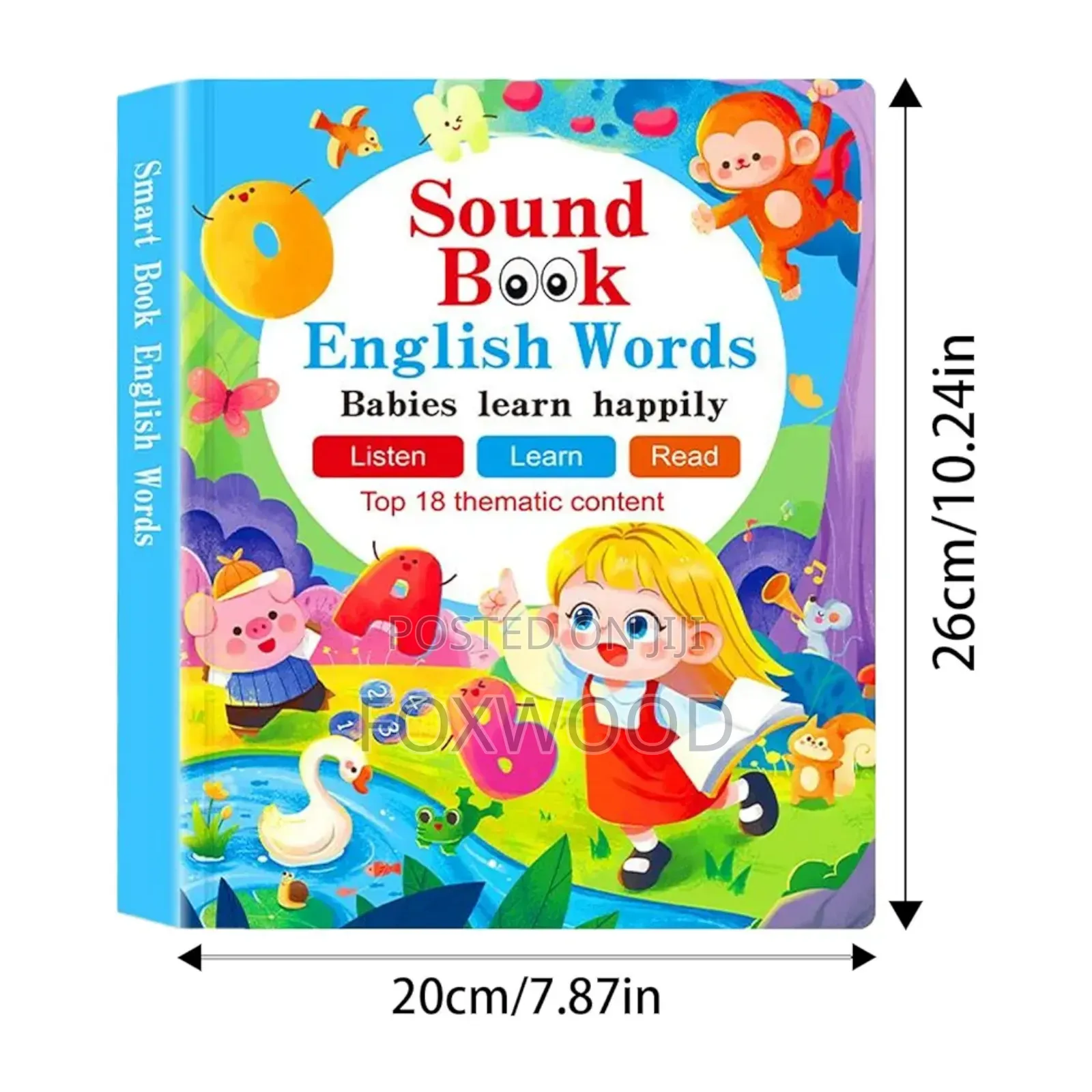 English Learning Sound Book for Babies and Toddlers