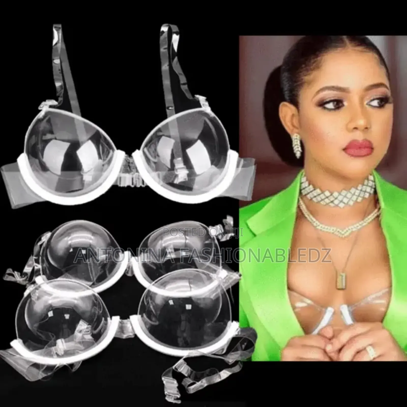 Transparent Bra Size 32-38