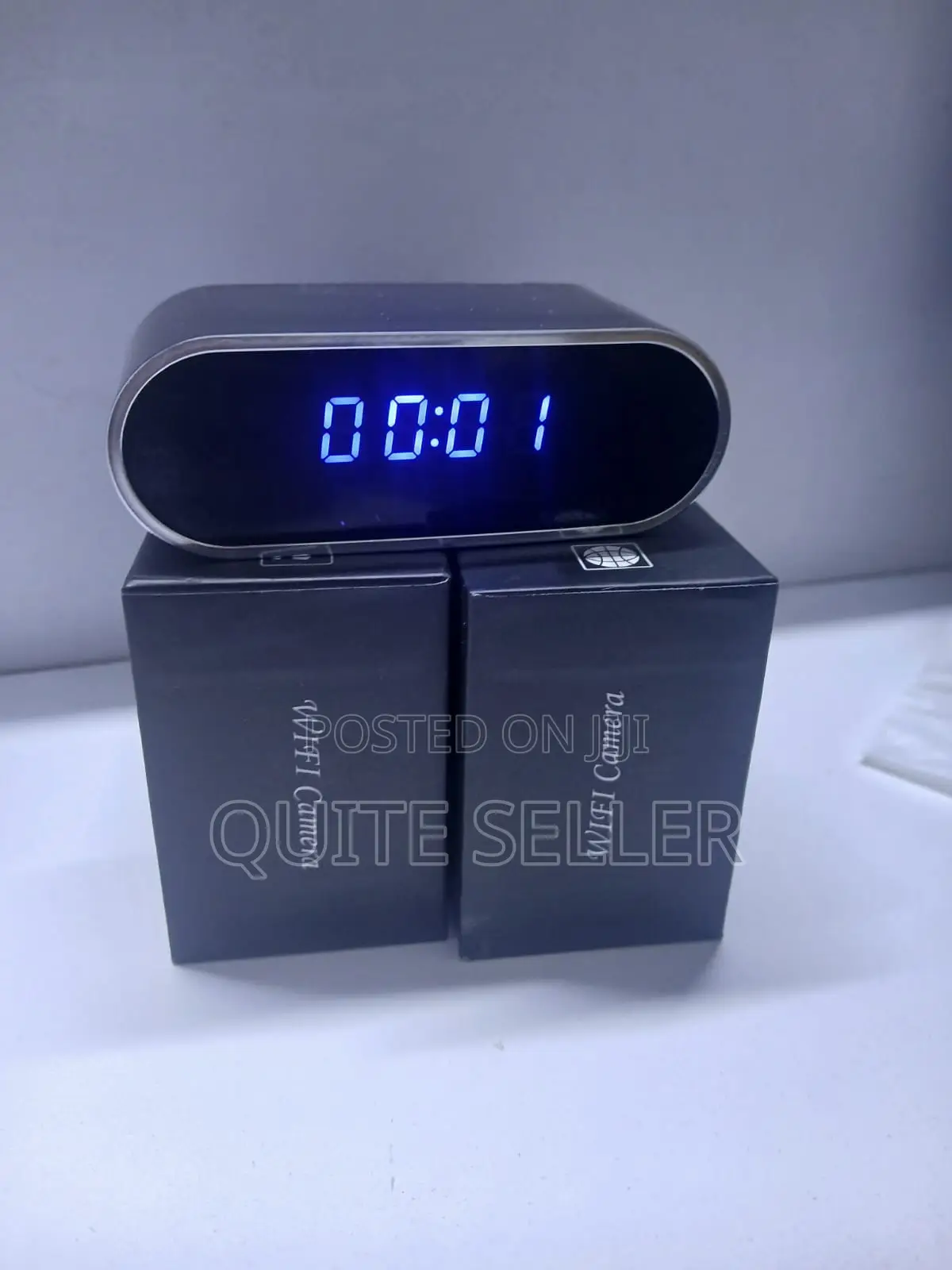 Wireless Clockwifi 1080p Spy Camera