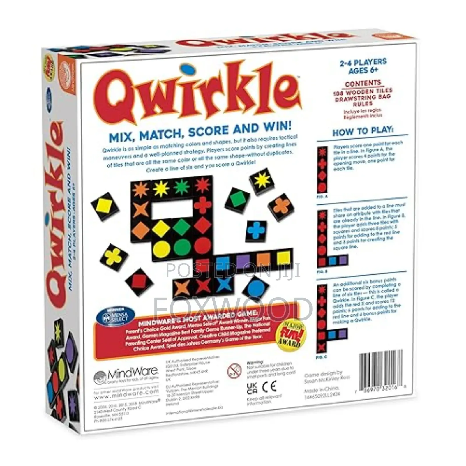 Qwirkle Board Game