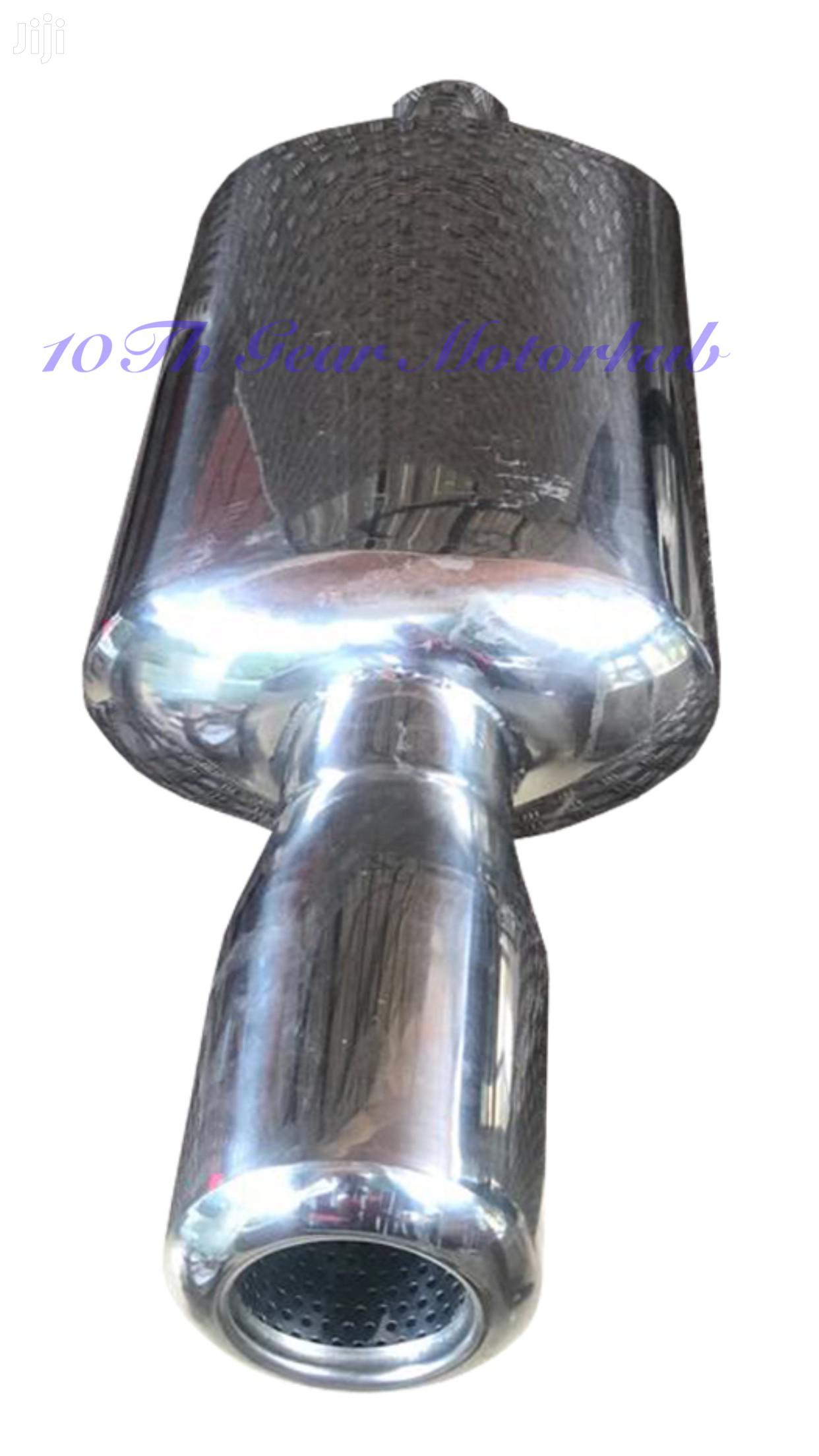 Eshaust Muffler Sporty Flat