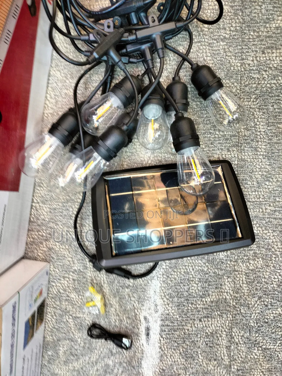 10 Bulbs ,7 Meters Light Up Your Night  Solar String Lights