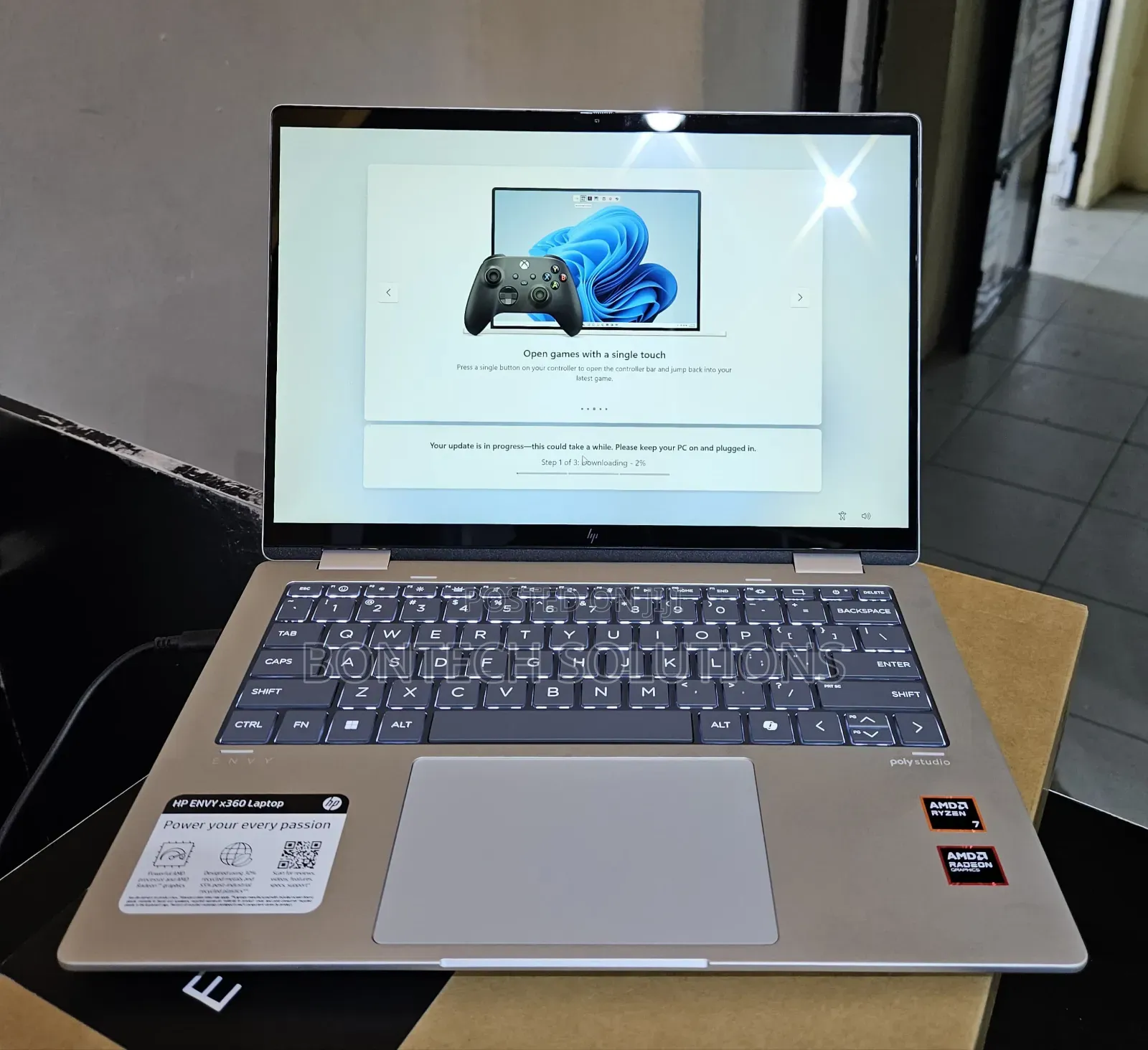 New Laptop HP Envy 14 16GB AMD Ryzen 7 SSD 512GB