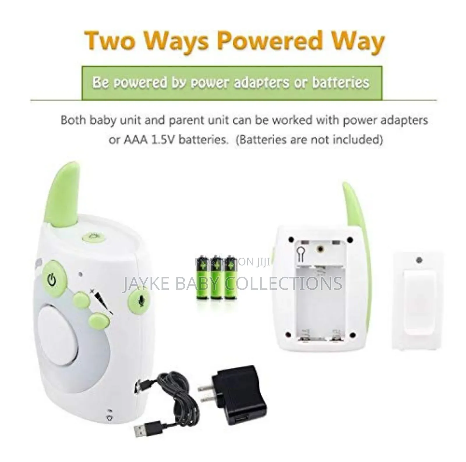 X M Wireless Baby Monitor 300m | Two-Way Audio