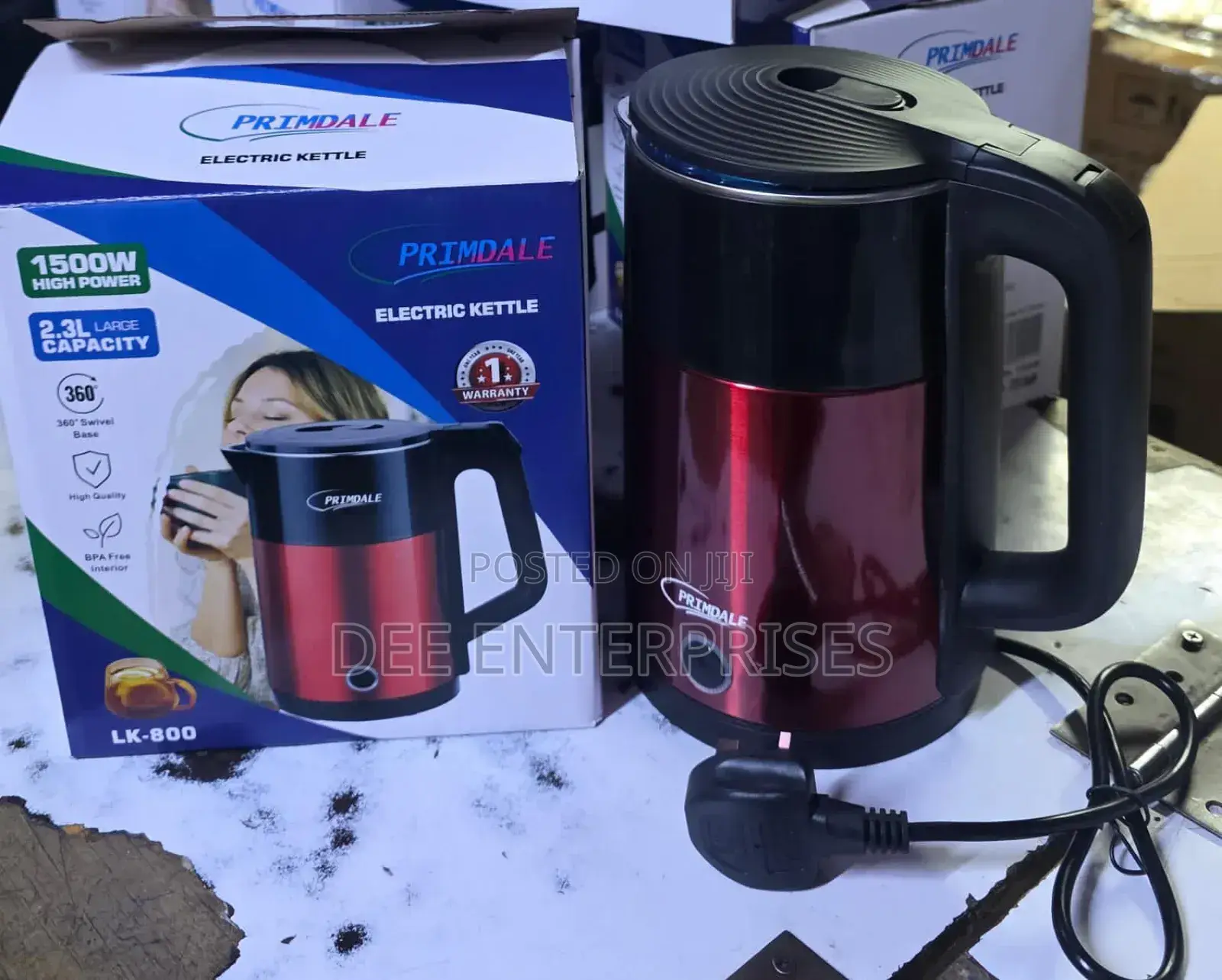 2.3 L Primadale Kettle