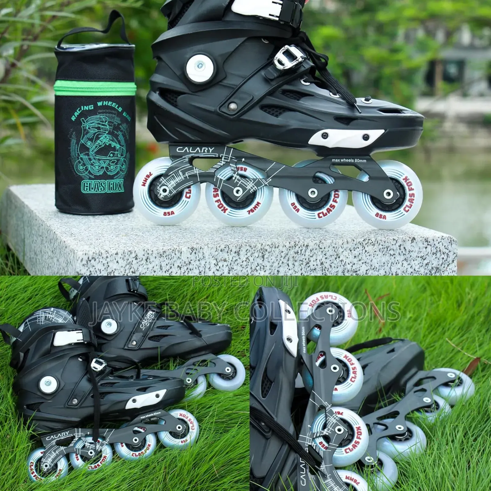 Glide Hard Boot Roller Skates | Kids Adults