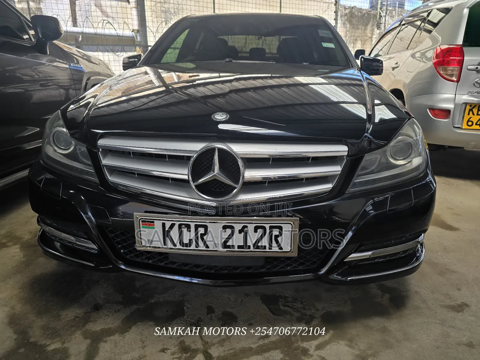 Mercedes-Benz C200 2012 Black