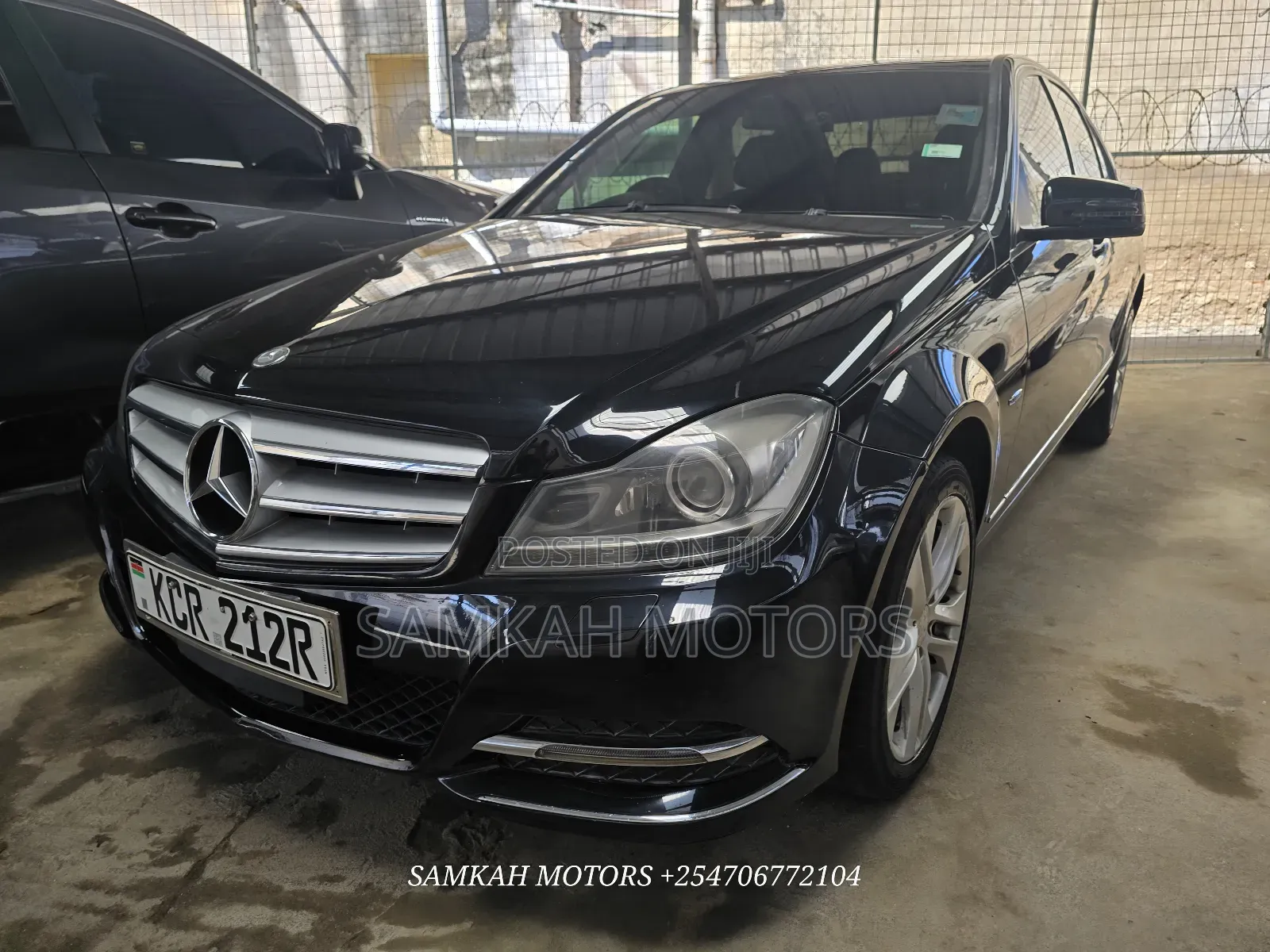 Mercedes-Benz C200 2012 Black