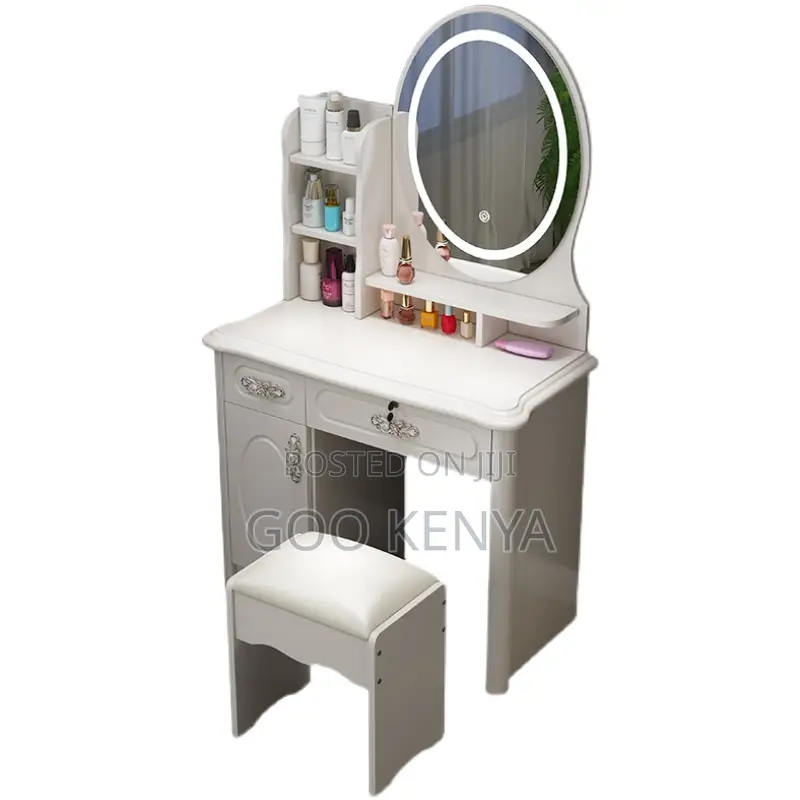 Dresser; Minimalist Wooden Dresser With Mirror
