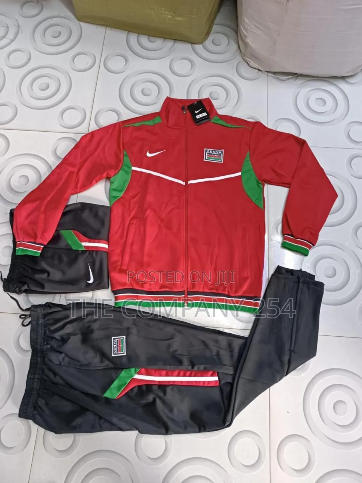 Quality Polyster Casual Adidas Unisex 2 Piece Kenya Trucksuit
