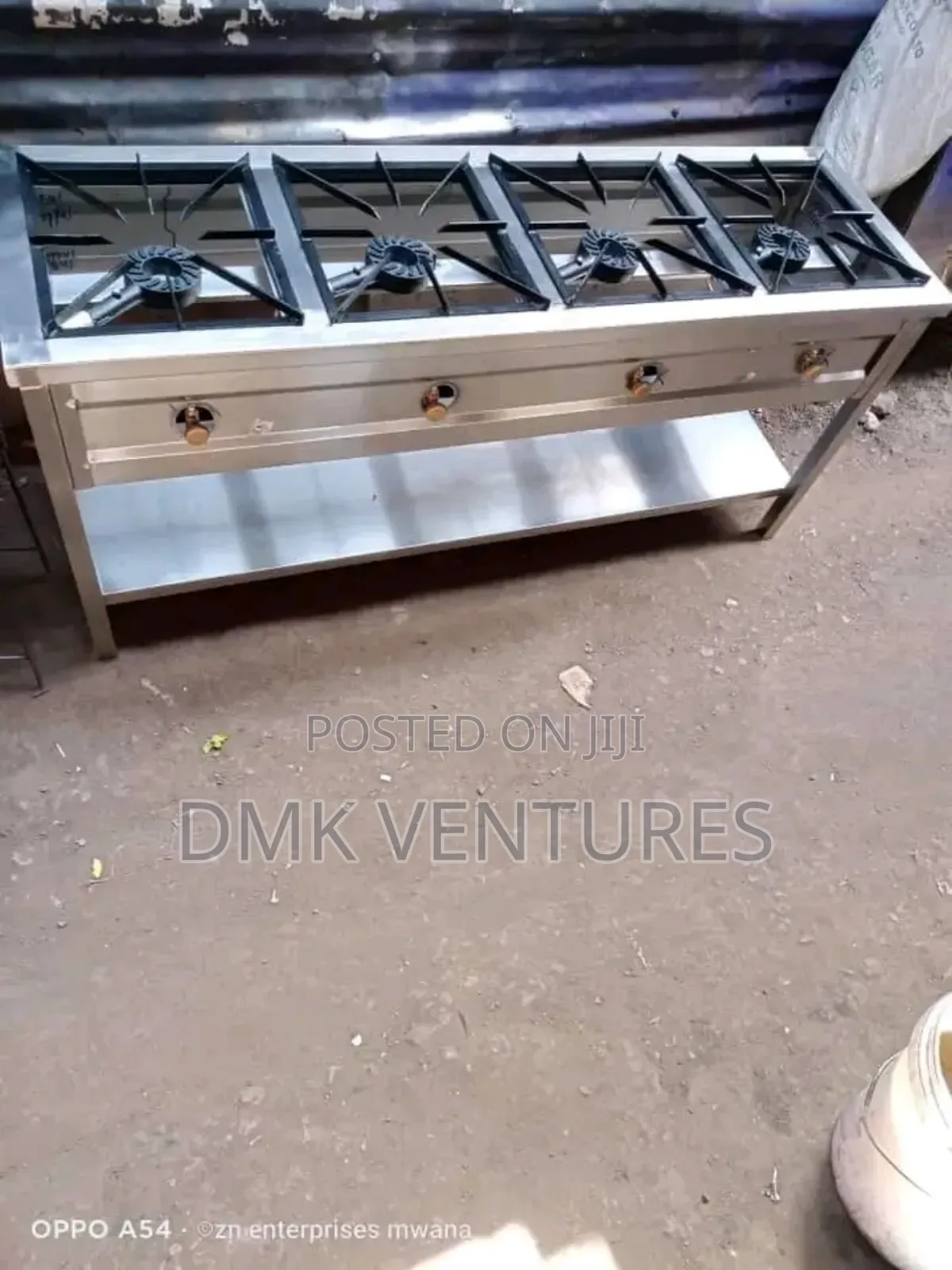 Smart Choice Pure Stainless Four Burner Gas Cooker