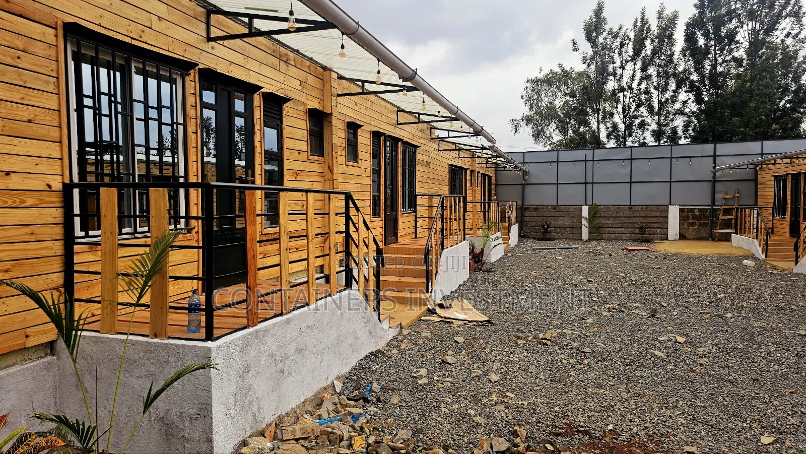 Cladded Container Studio Houses/ Bedsitter / Air BNB- 2 Units.