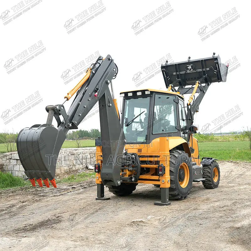 New Loader Backhoe Excavator Wheel Backhoe Loader in Kenya
