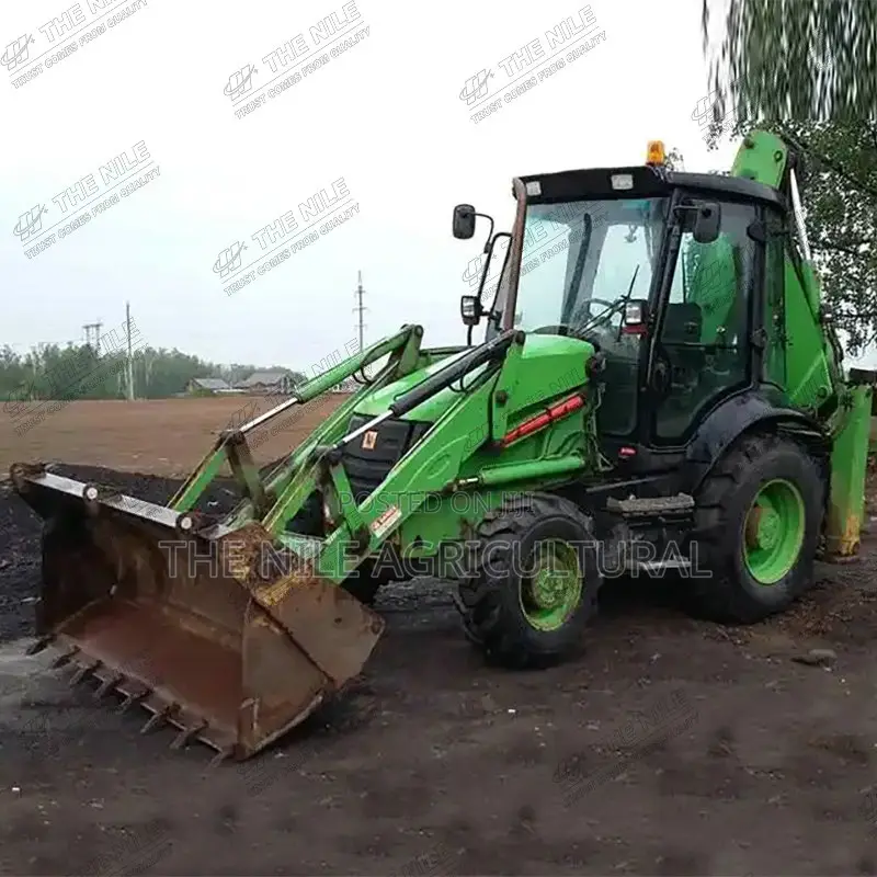 Kenya Farm Equipment Backhoe Loader Diesel Engine Wheel Loaders
