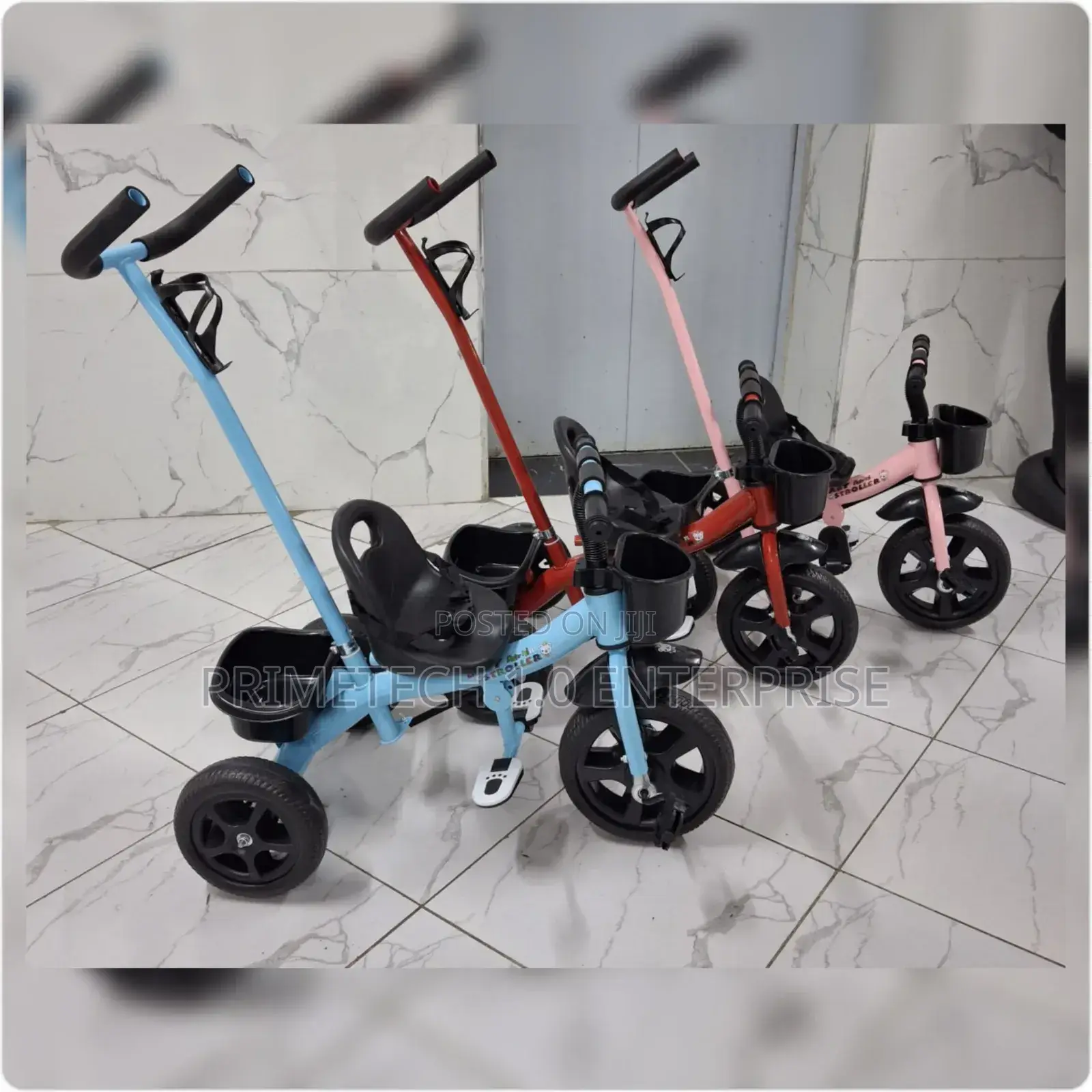 Kids Push Tricycle With Parent Handle – Strong Comfortable