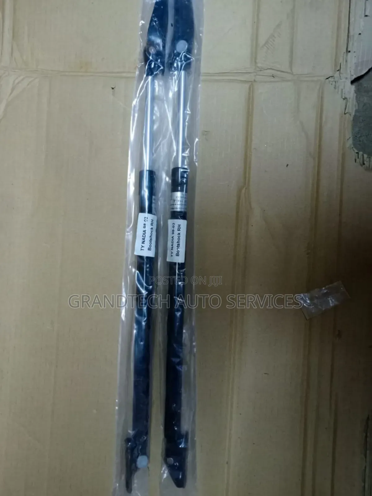Toyota Nadia 1998-2003 Boot Shocks.