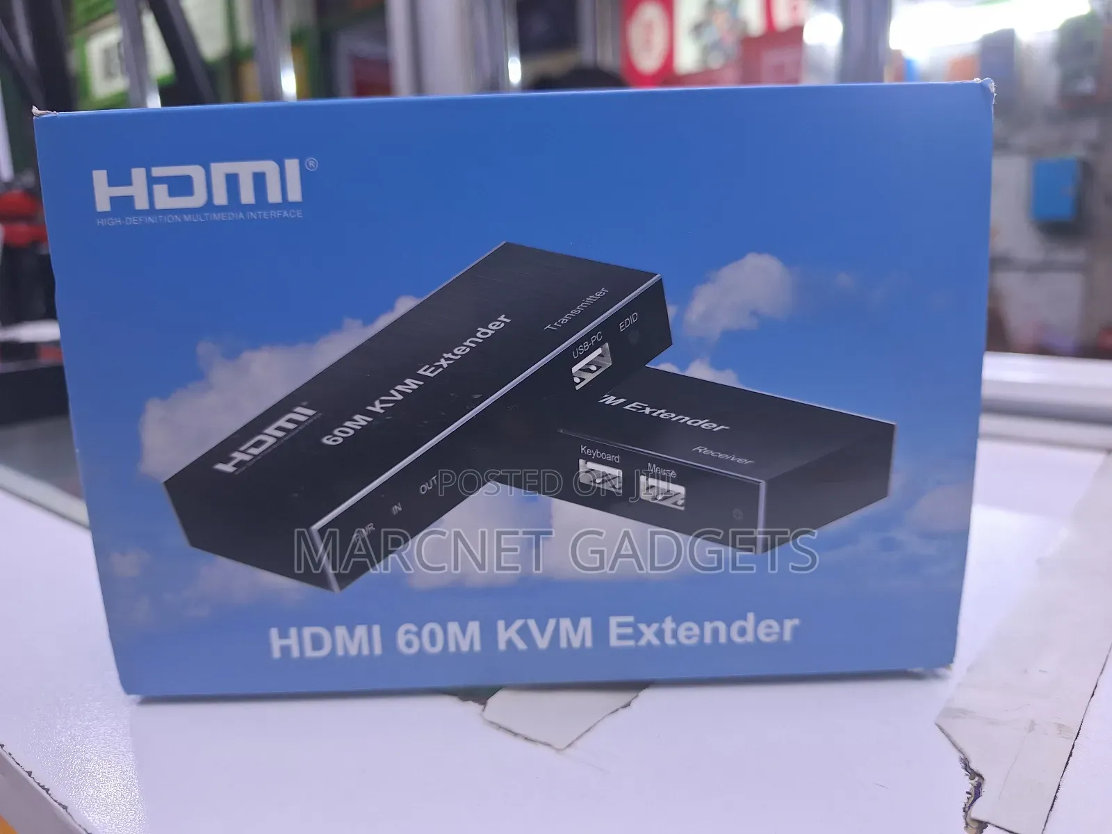 60m Hdmi, Usb, Audio and Ir Extender Over Cat 6 Rj45