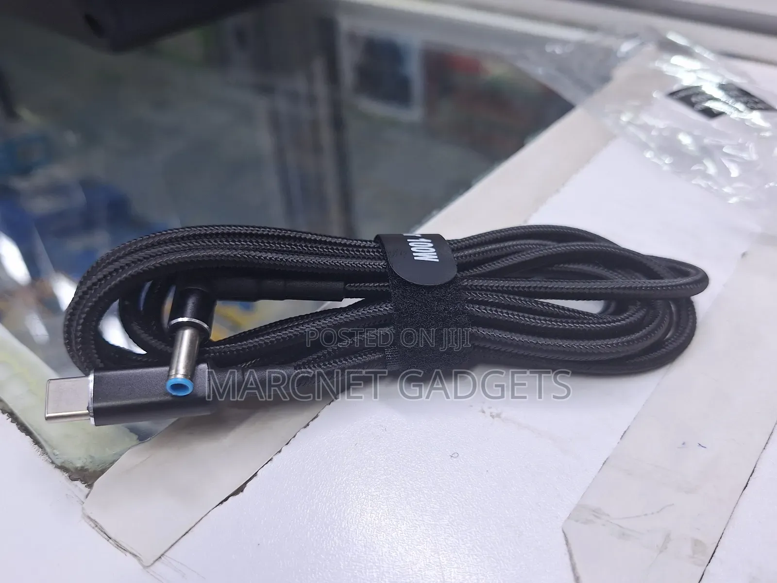 Usb Type C Male to Hp Blue Pin Charger Connector