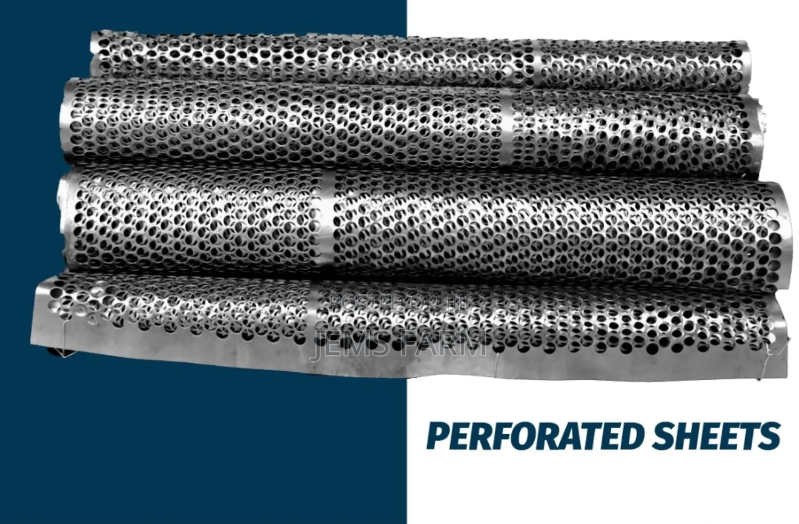 Galvanized Perforated Sheets 4ft by 3ft