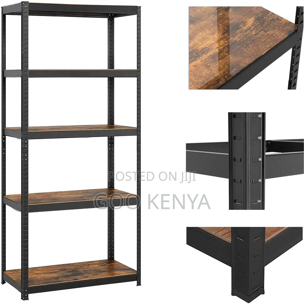 Office Bookshelf; Multi-Tier Living Room Bookcase With Open Display
