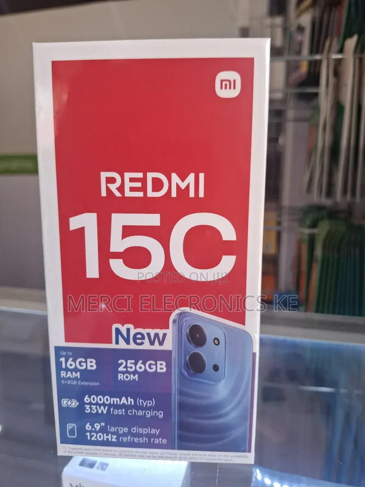 New Xiaomi Redmi 15C 4G 128 GB Blue