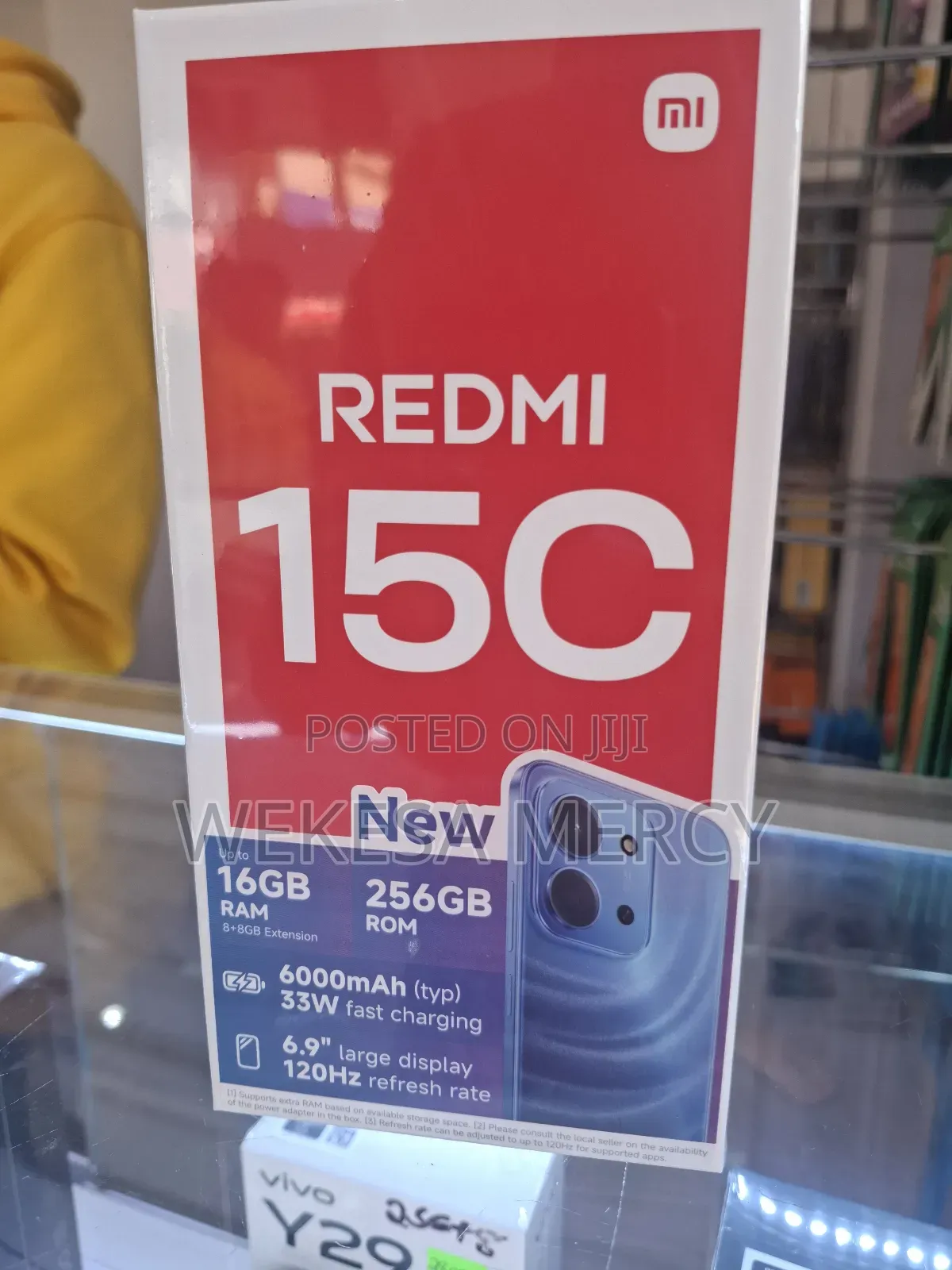 New Xiaomi Redmi 15C 4G 128 GB Blue