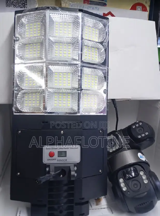 180w 3- Lenses Tripple Screen V380 Triple Lens 4g Floodlight Camera