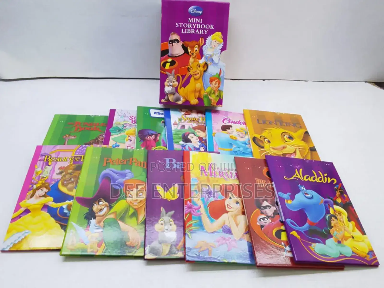 Disney Mini Storybooks .A Set of 12 Books.