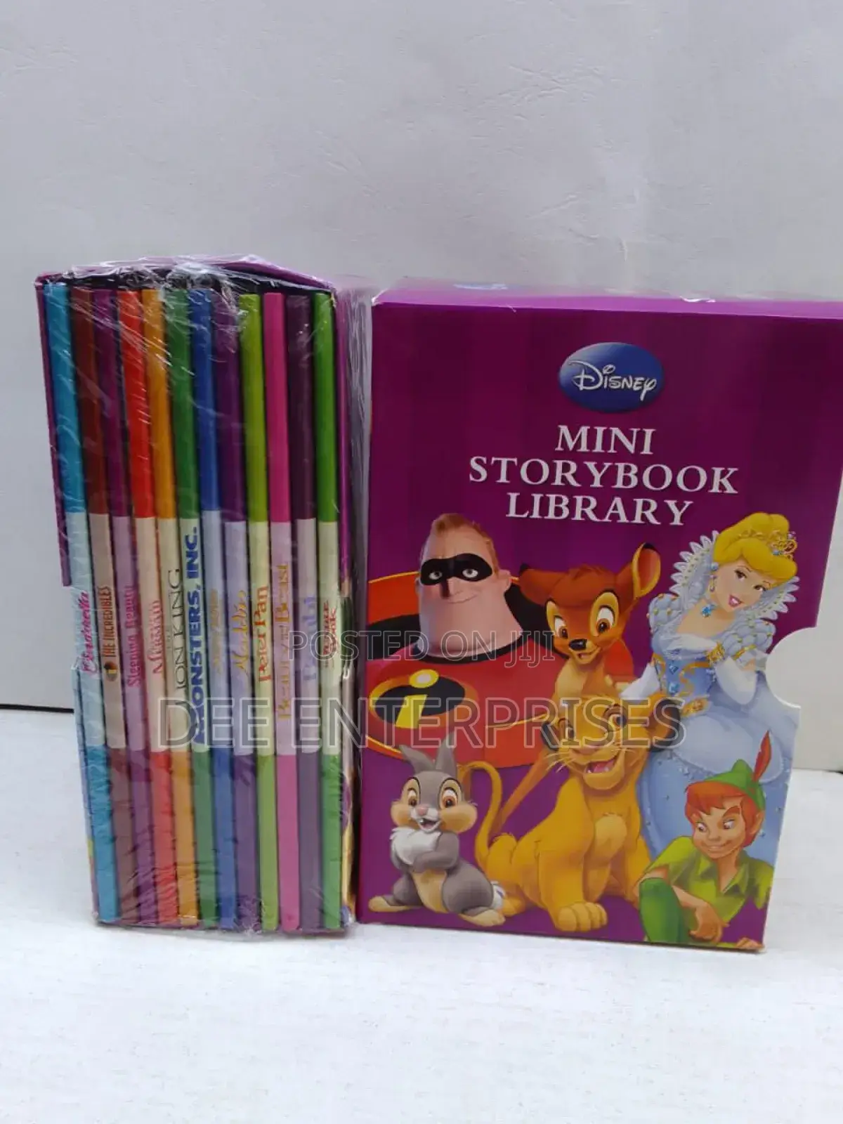 Disney Mini Storybooks .A Set of 12 Books.