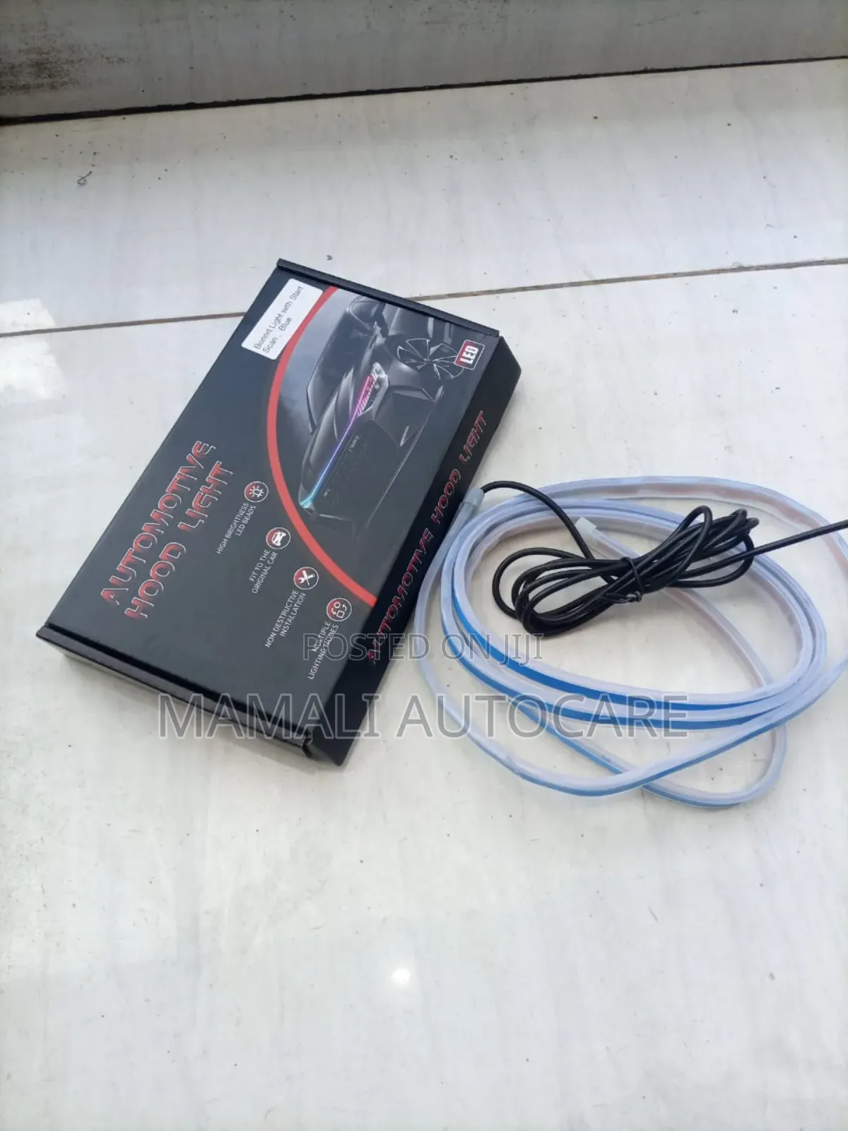 Blue Start Scan Bonnet Light 1.8m Led Strip Universal Fit