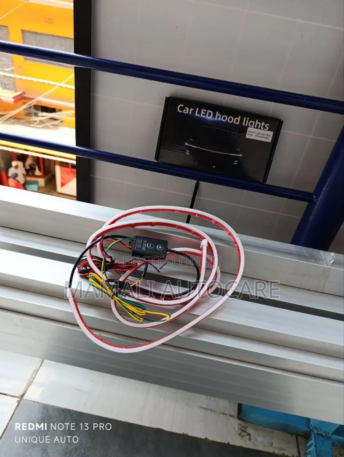 1.8m Bonnet Light With Indicator Universal Led Car Accessory