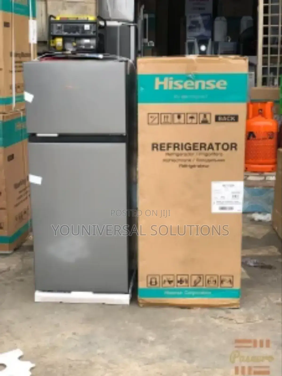 154 Litres Hisense Refrigerator Double Door