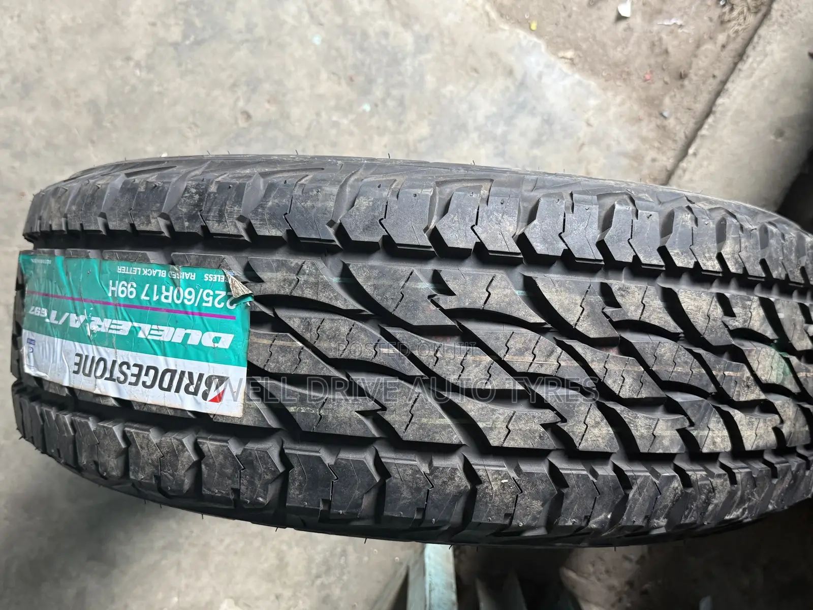 225/60r17 Brigestone Alltarrain