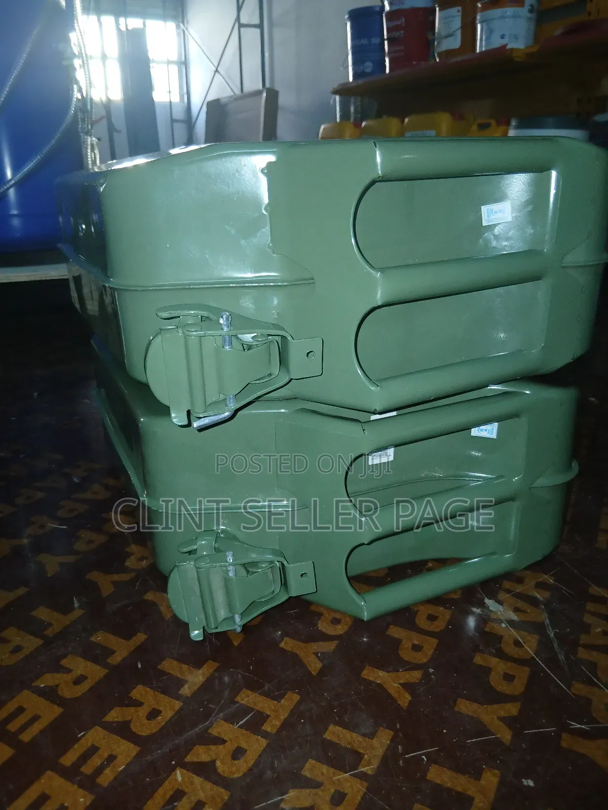 Military Jerry Can (Jungle Green) Fuel Can