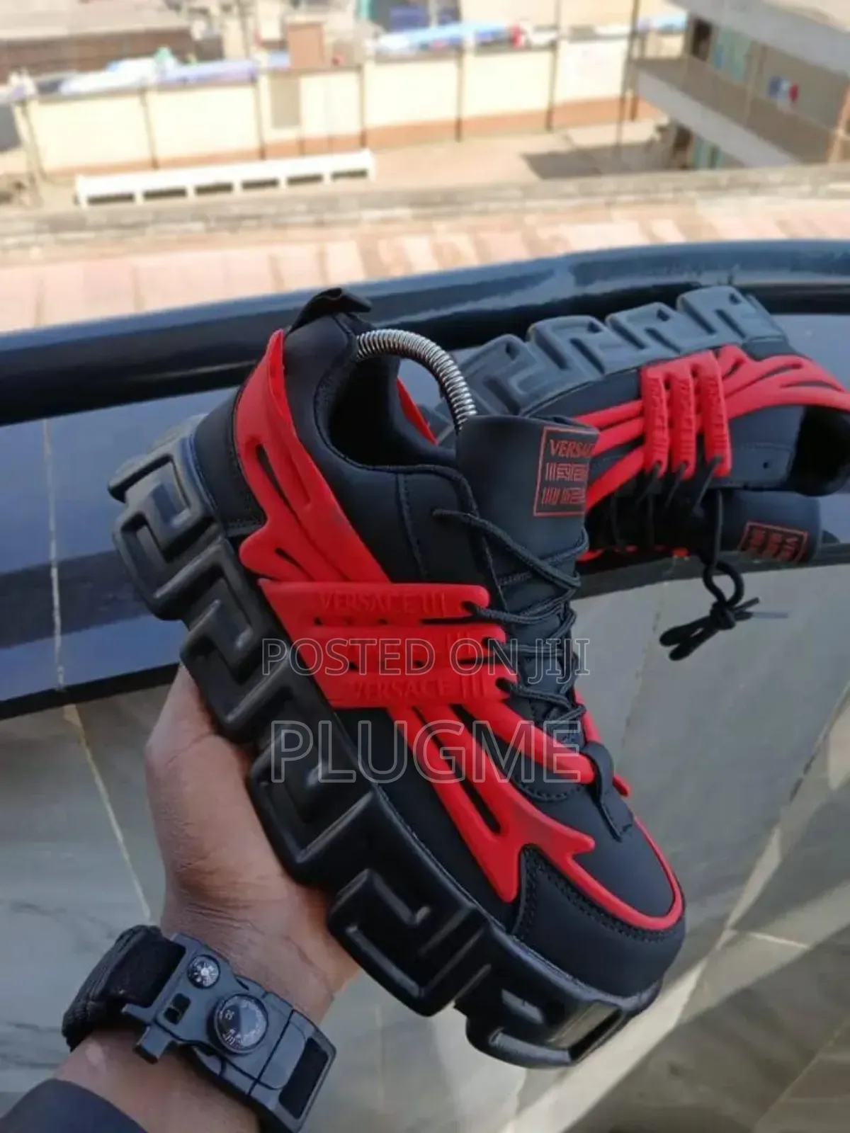 Versace High Quality Double Sole Sneakers
