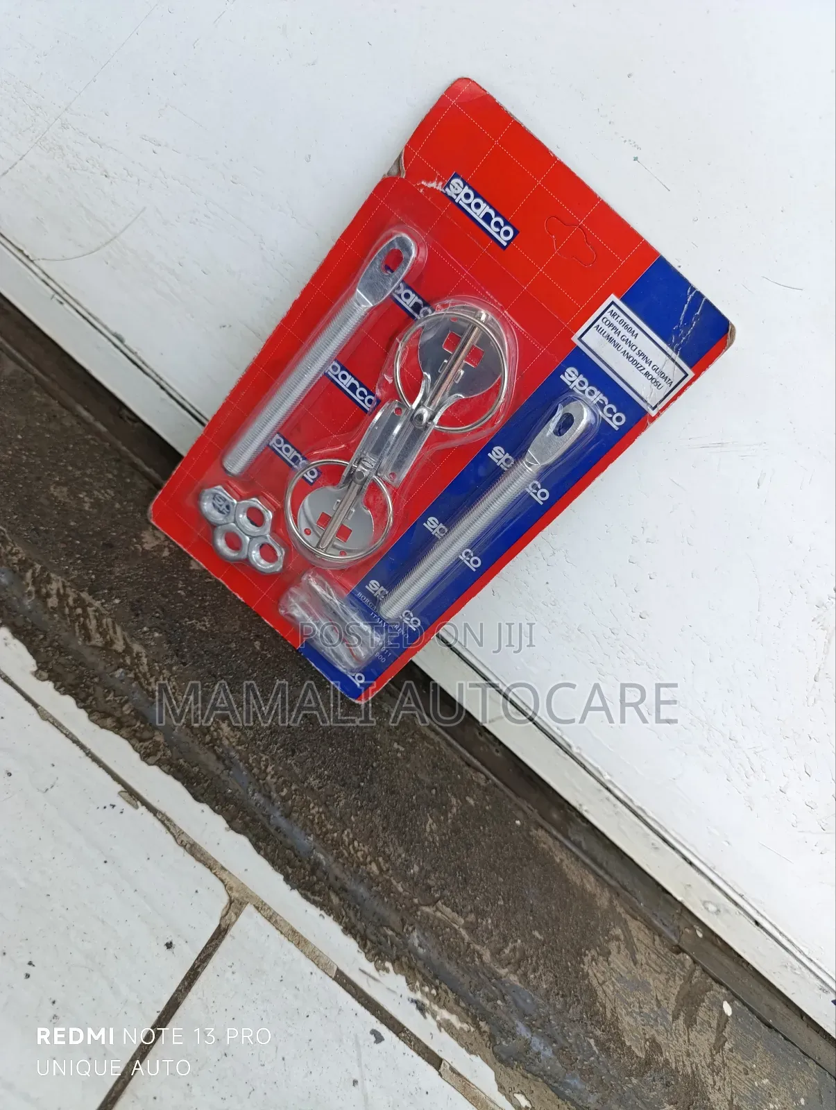 Heavy Duty Bonnet Pin Lock, Universal Hood Safety Kit