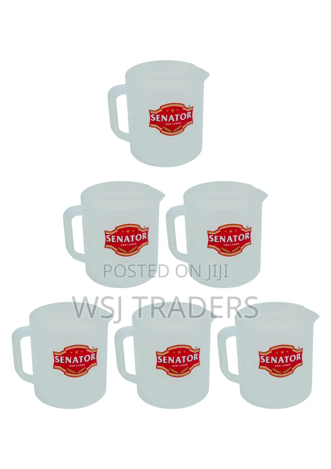 Senator Jug + Mugs + Acrylic Glass + Tot Measure Glass/ Keg Beer Pumps