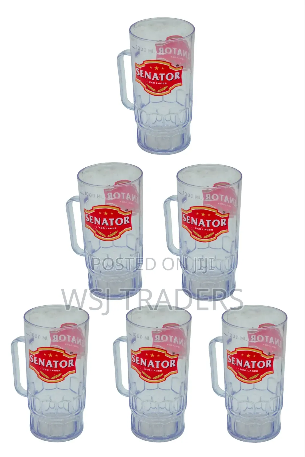 Senator Jug + Mugs + Acrylic Glass + Tot Measure Glass/ Keg Beer Pumps