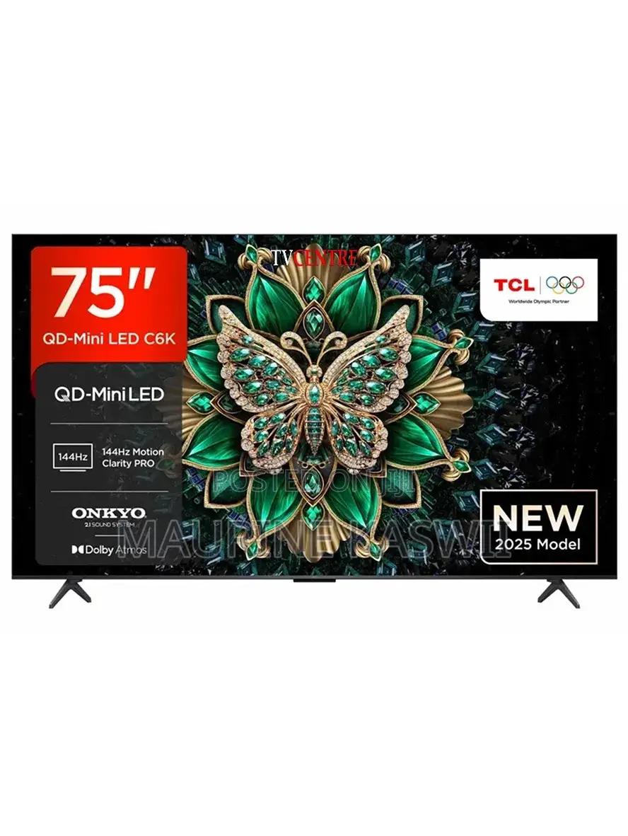TCL 75′′ C6k Qd-Miniled Google Tv – 75c6k (2025)