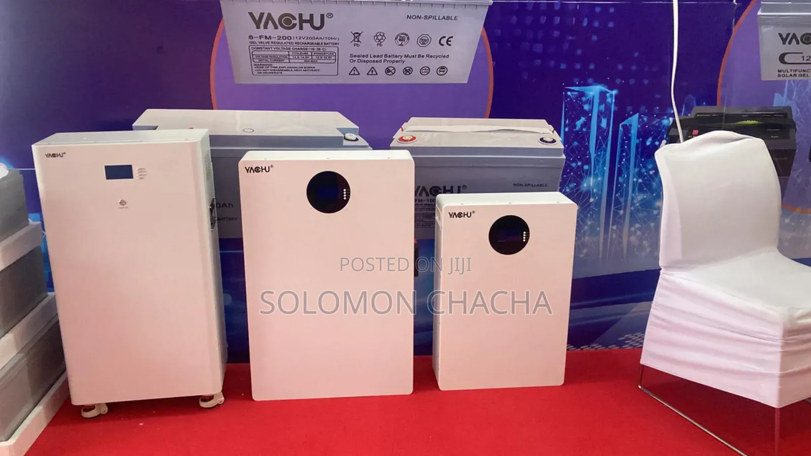 Yachu 5.12kwh 51.2v Lithium Battery  Best Quality And Price In Market