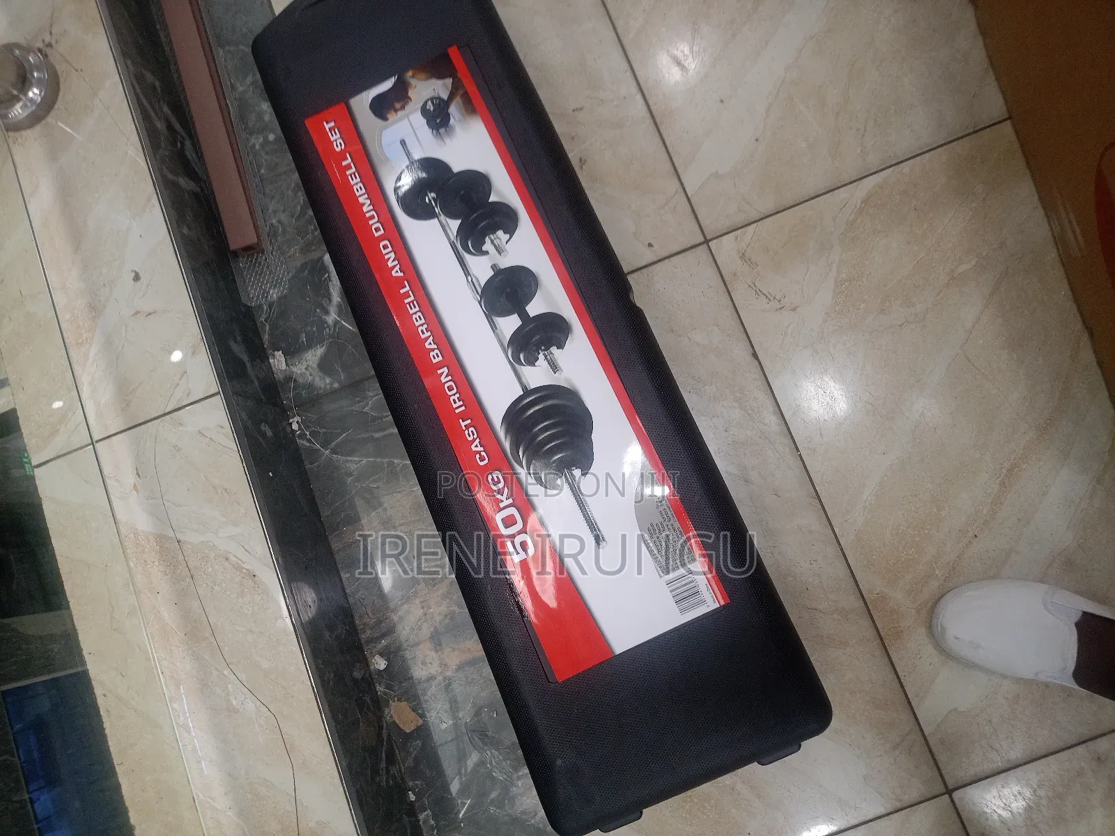 Cast 50kg Dumbbell Set