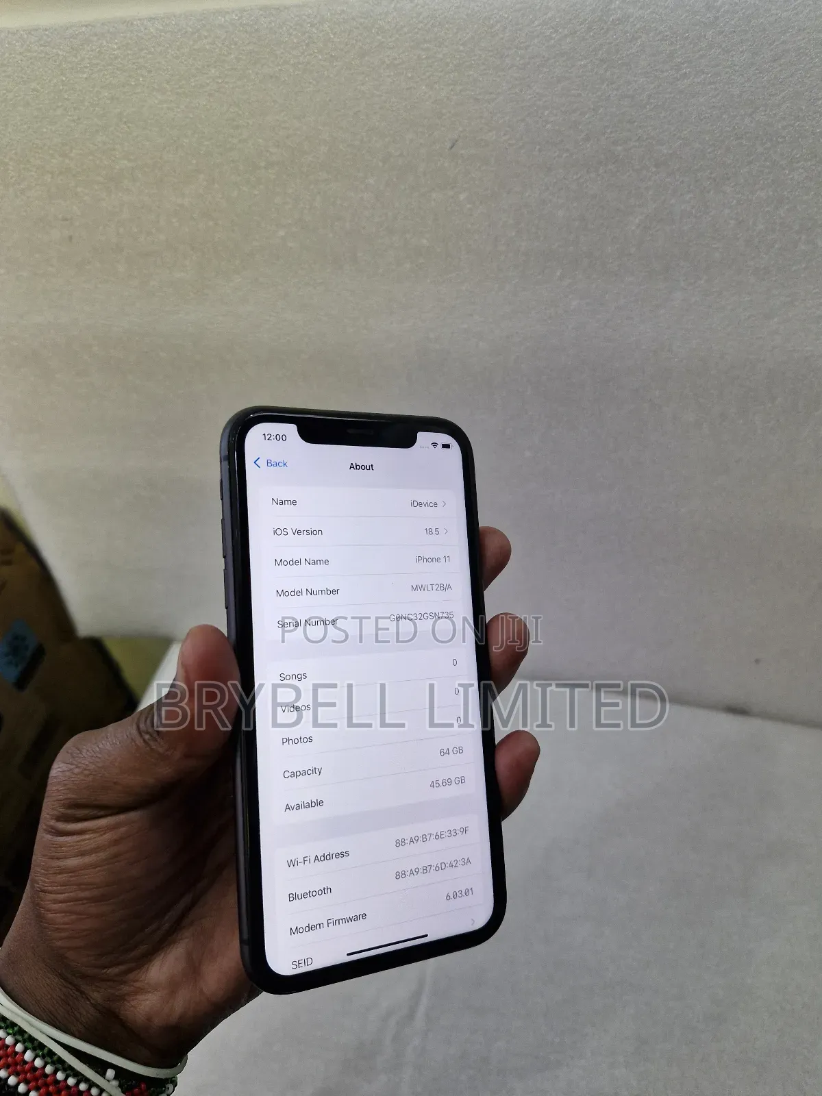 Apple iPhone 11 64 GB Black