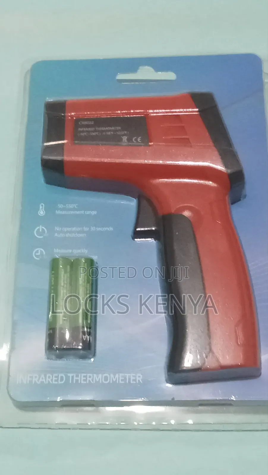 Laboratory Infrared Thermometer -50 To 550 Degrees Celsius